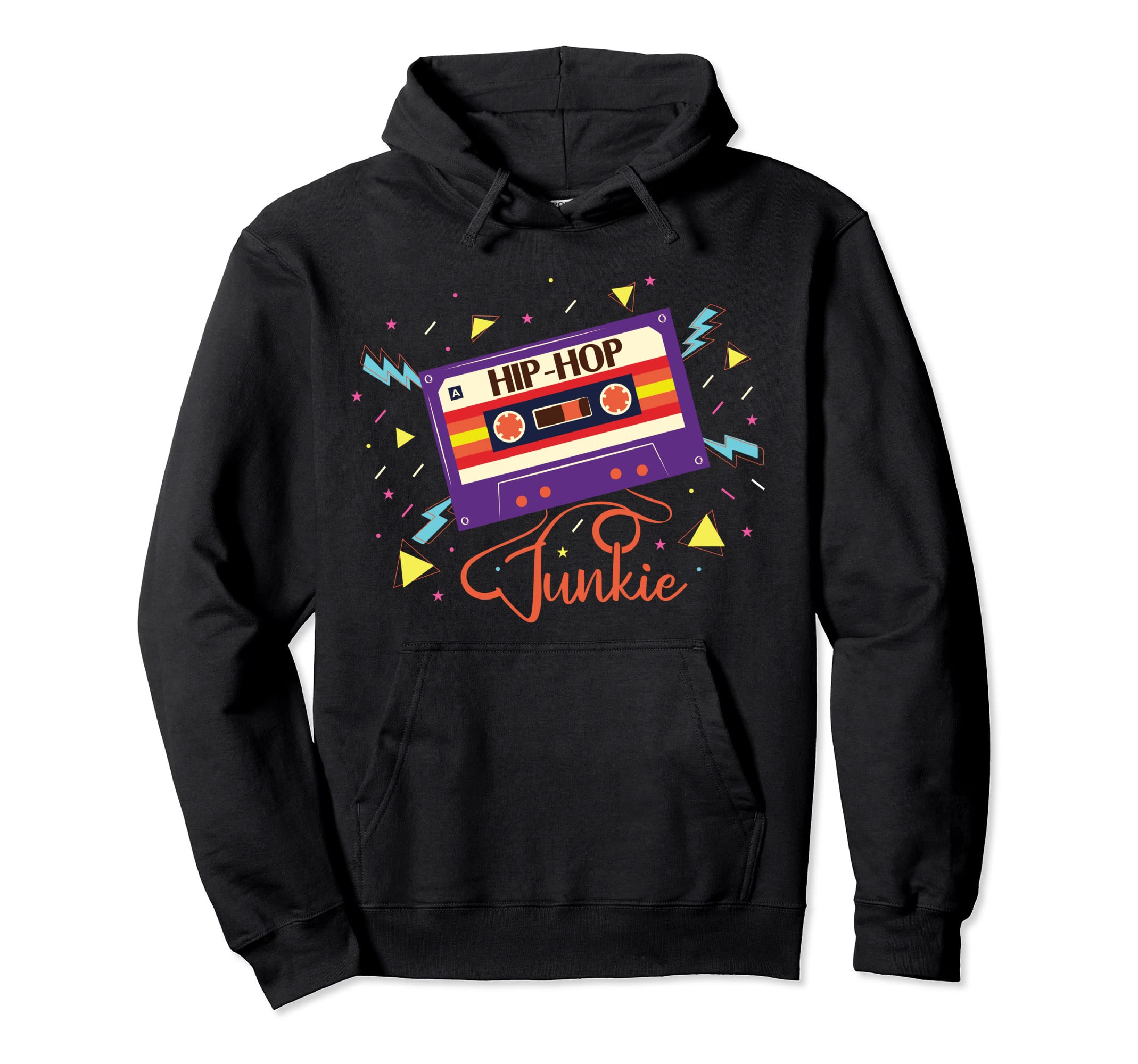 Old School Hip Hop Cassette Rap Music Hoodie - Streetwear Style Men Women - T-Shirt, Sweatshirt, Hoodie