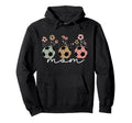 Soccer Mom Mama Floral Wildflower Hoodie - Casual Everyday Wear Unisex - T-Shirt, Sweatshirt, Hoodie