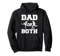Dad Both Ballet Soccer Funny Dance Sports Hoodie - Minimalist Print Unisex - T-Shirt, Sweatshirt, Hoodie