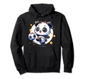 Panda Soccer Player Kicking Soccer Ball Hoodie - Unique Graphic for Adults - T-Shirt, Sweatshirt, Hoodie