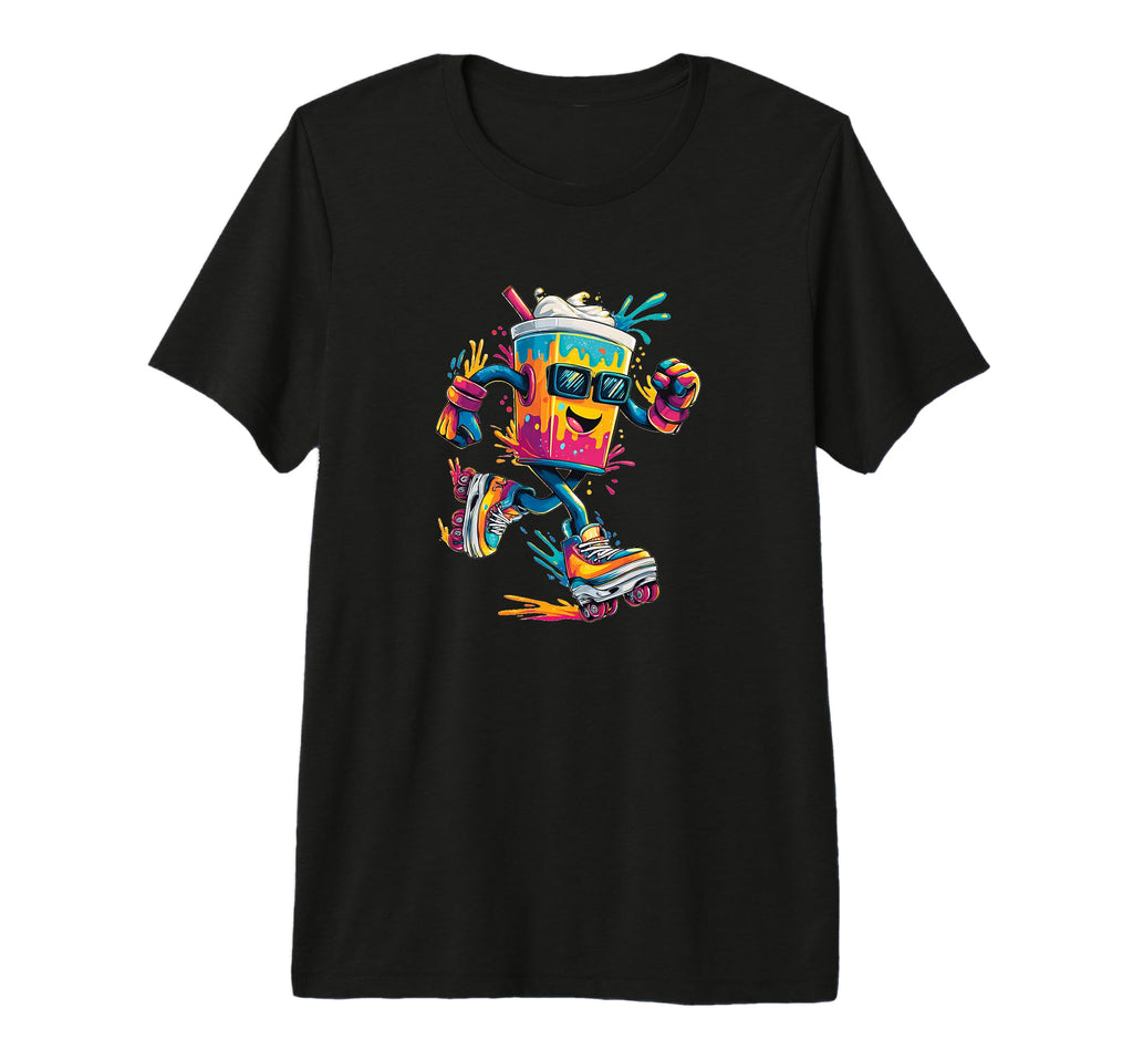 Colorful Milkshake Sunglasses And T-Shirt - Minimalist Print Men Women - T-Shirt, Sweatshirt, Hoodie