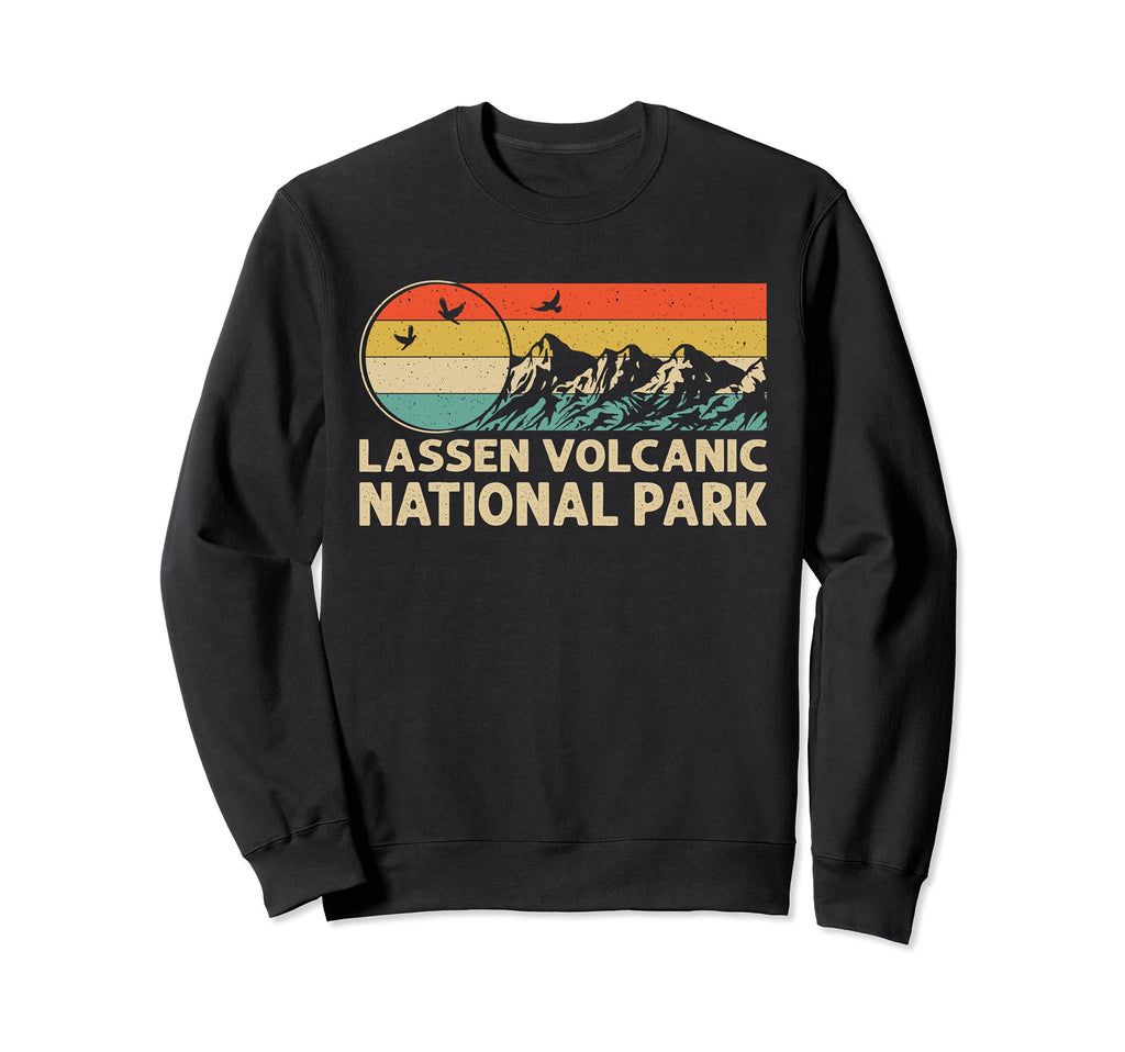 Hiking Camping Lover Lassen Volcanic Sweatshirt - Aesthetic Graphic Unisex - T-Shirt, Sweatshirt, Hoodie