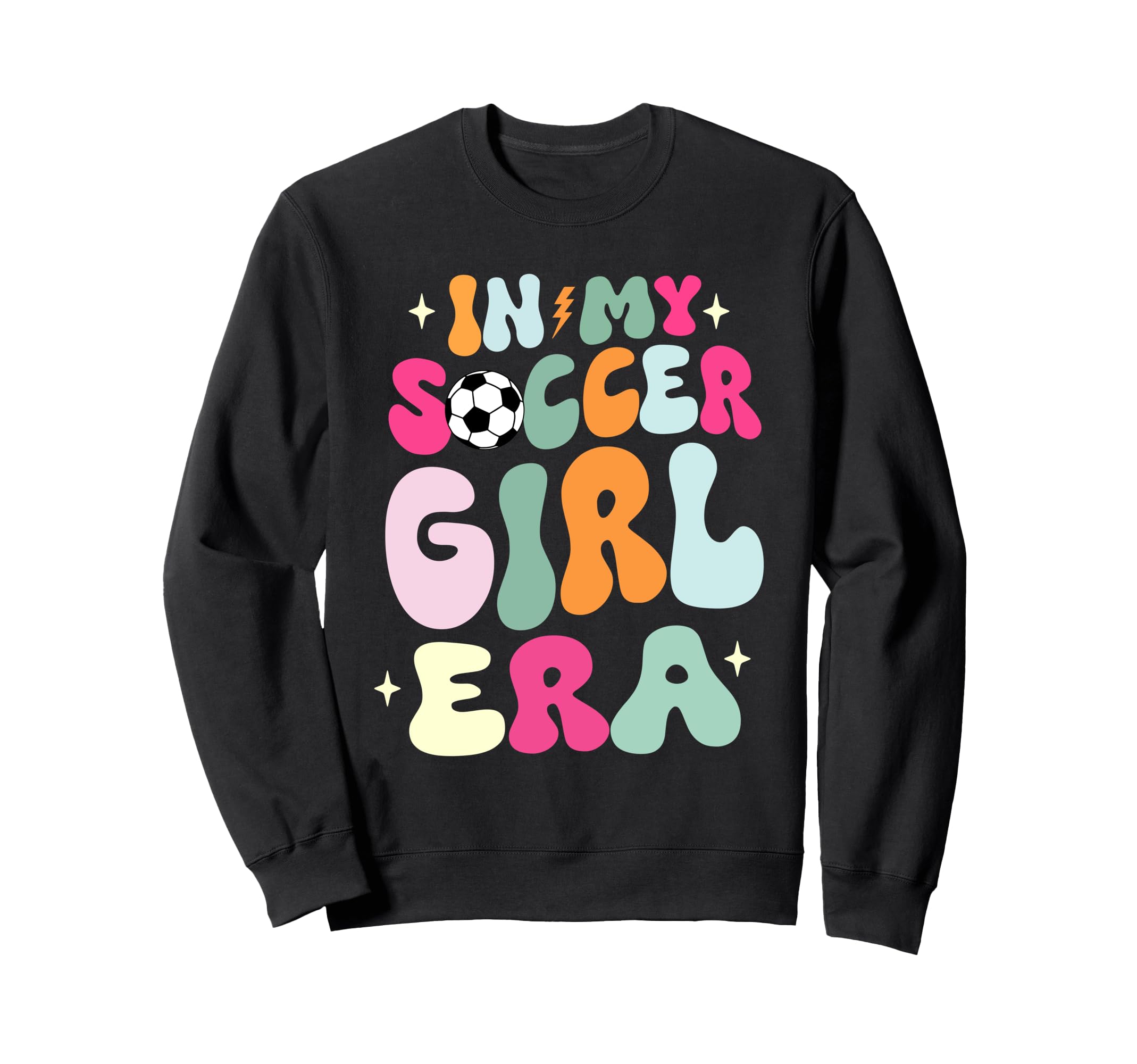 My Soccer Era Groovy Soccer Sweatshirt - Custom Art Print Unisex - T-Shirt, Sweatshirt, Hoodie