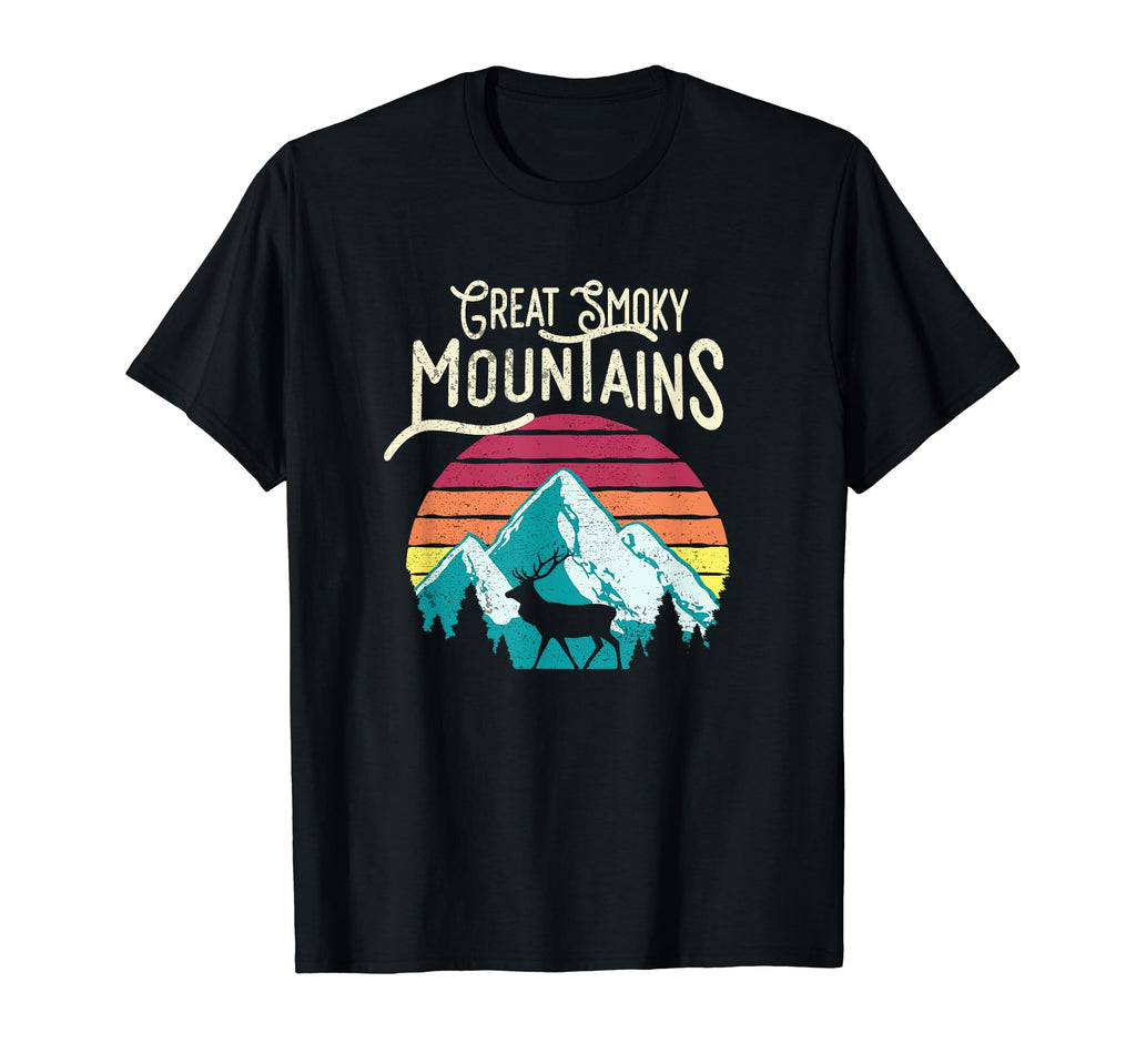 Great Smoky Mountains National Park Elk T-Shirt - Trendy Graphic for Adults - T-Shirt, Sweatshirt, Hoodie
