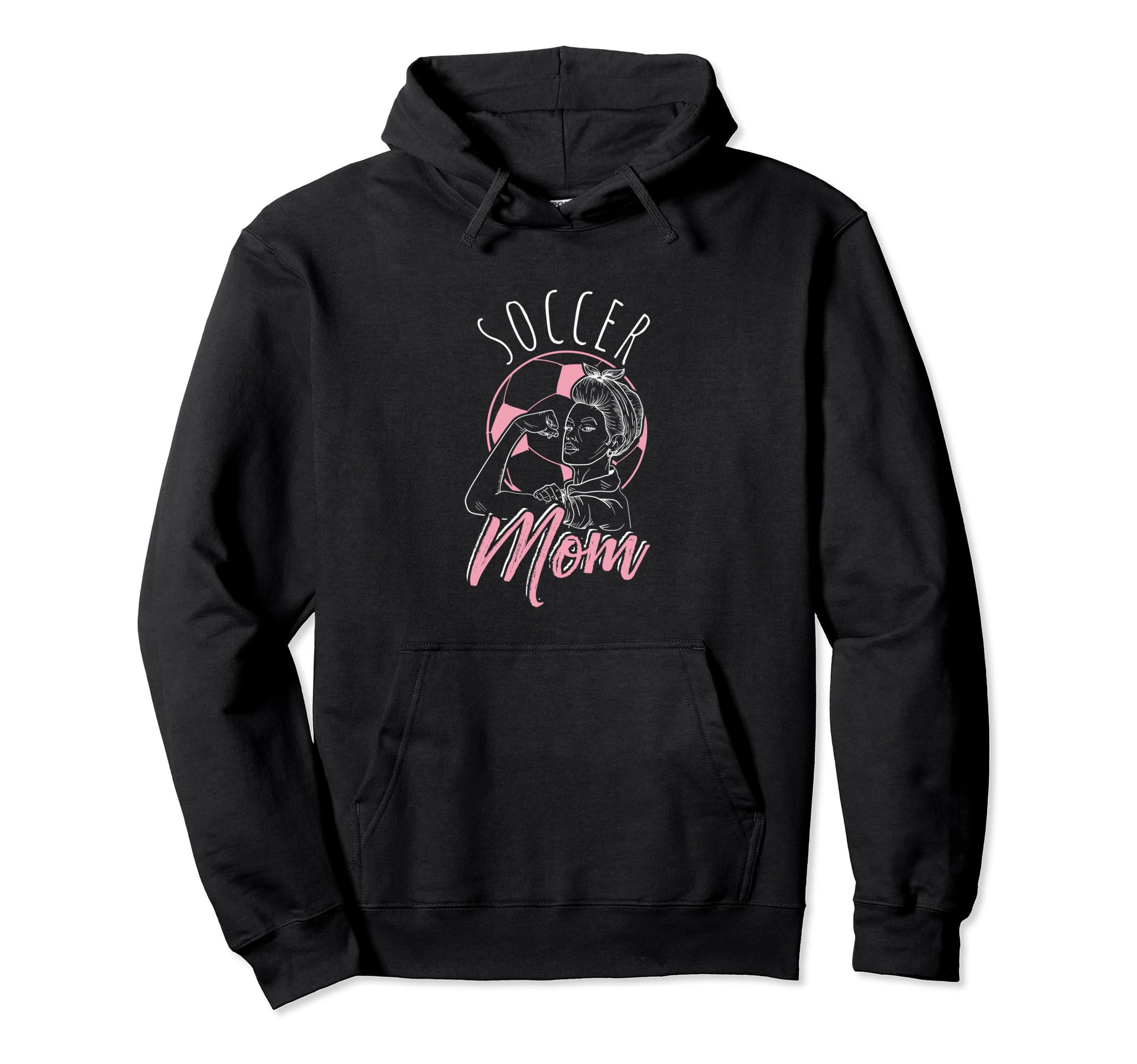Soccer Mom Sport Athlete Family Mothers Day Hoodie - Unique Graphic Unisex - T-Shirt, Sweatshirt, Hoodie