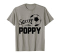 Soccer Poppy Love Soccer Player T-Shirt - Casual Everyday Wear Men Women - T-Shirt, Sweatshirt, Hoodie