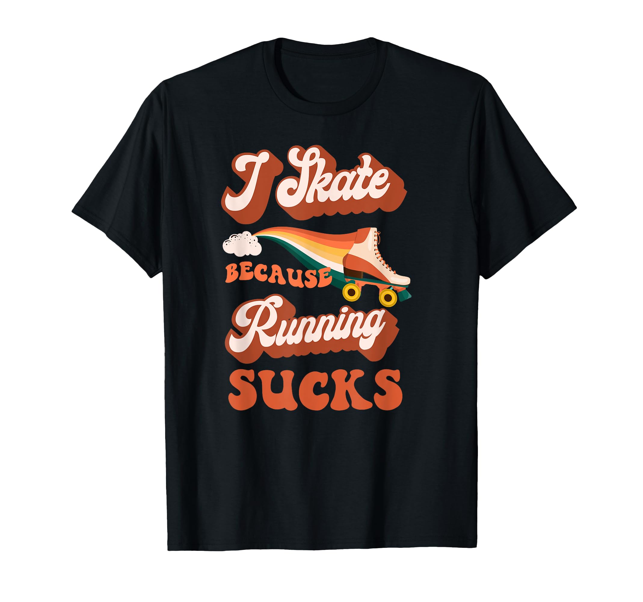 Roller Skating Skate 1970S T-Shirt - Unique Graphic Unisex - T-Shirt, Sweatshirt, Hoodie