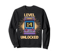 Level 14 Unlock Birthday Gamer Sweatshirt - Fun Novelty Design Men Women - T-Shirt, Sweatshirt, Hoodie