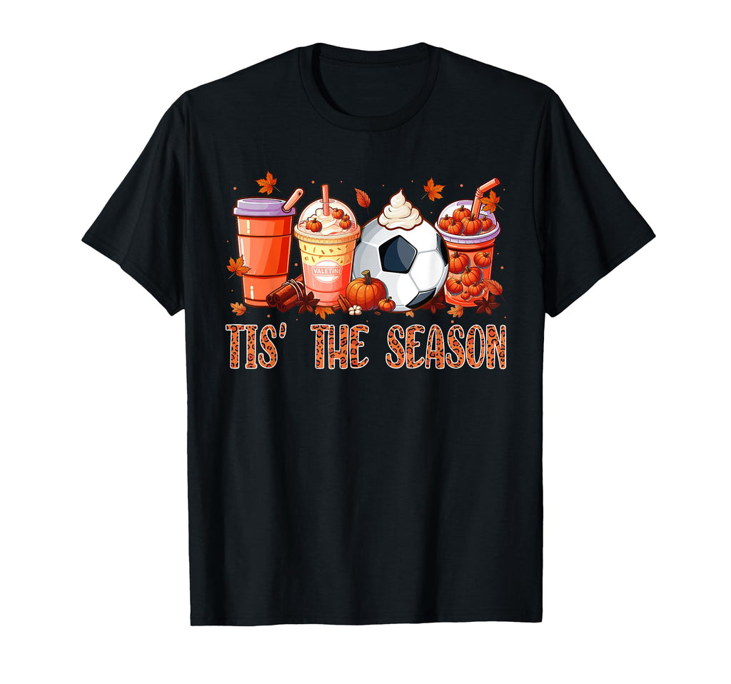 Season Thanksgiving Soccer Player T-Shirt - Aesthetic Graphic for Adults - T-Shirt, Sweatshirt, Hoodie