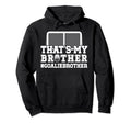 Proud Hockey Goalie Brother Hockey Hoodie - Custom Art Print Unisex - T-Shirt, Sweatshirt, Hoodie