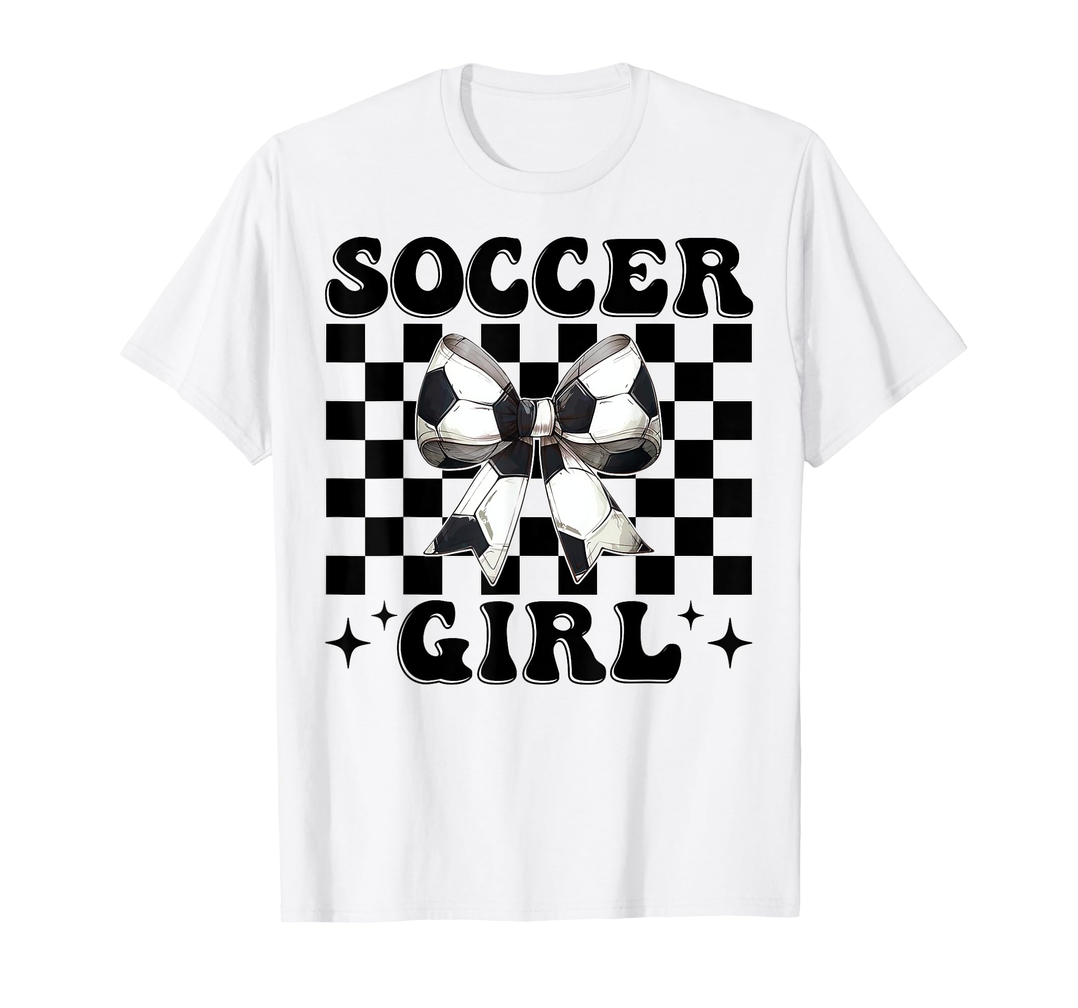 Womens Coquette Bow Ribbon Soccer Player Hoodie - Unique Graphic Unisex - T-Shirt, Sweatshirt, Hoodie