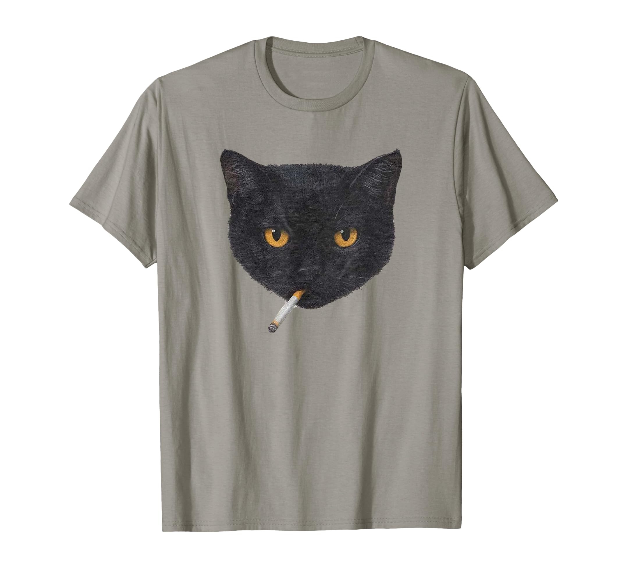 Smoking Cat Y2K Black Cat 90S Grunge T-Shirt - Streetwear Style Men Women - T-Shirt, Sweatshirt, Hoodie