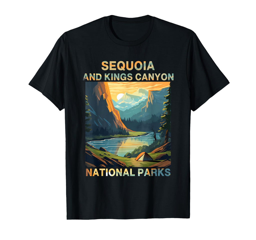 Sequoia And Kings Canyon National T-Shirt - Unique Graphic for Adults - T-Shirt, Sweatshirt, Hoodie