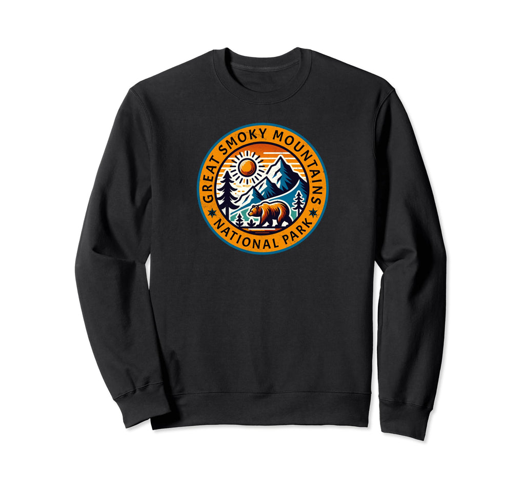 Great Smoky Mountains National Sweatshirt - Minimalist Print for Adults - T-Shirt, Sweatshirt, Hoodie