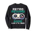 80S Arcade Nostalgia Pixel Art Sweatshirt - Custom Art Print for Adults - T-Shirt, Sweatshirt, Hoodie