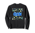Gen X 80S Music Cassette Tape Dad Sweatshirt - Custom Art Print Unisex - T-Shirt, Sweatshirt, Hoodie