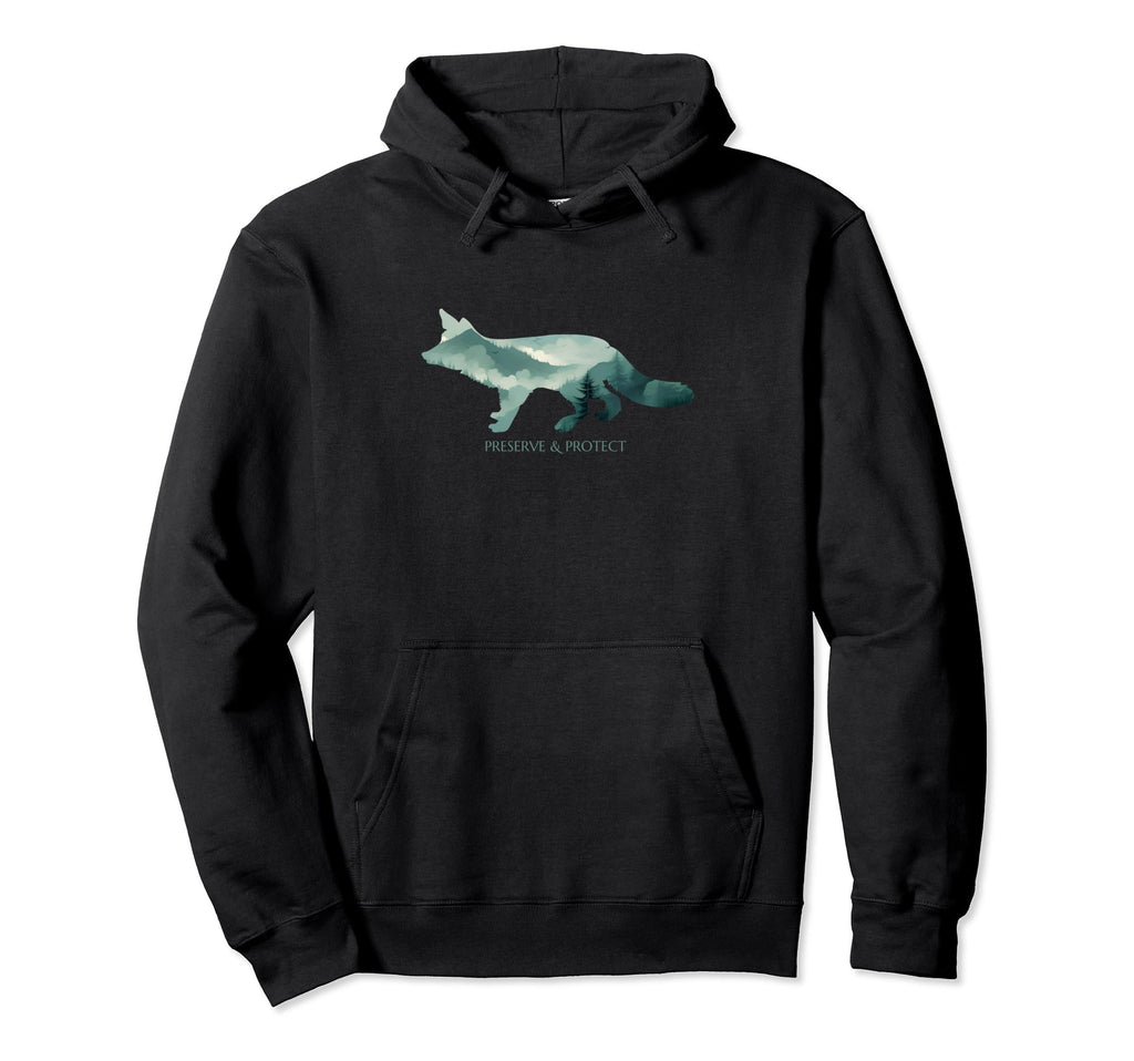 Preserve Protect National Park Forest Hoodie - Novelty Apparel for Adults - T-Shirt, Sweatshirt, Hoodie