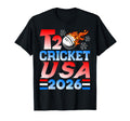T20 Cricket 2026 Usa T-Shirt - Trendy Graphic Unisex - T-Shirt, Sweatshirt, Hoodie