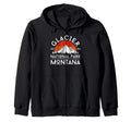 Glacier National Park Montana Usa T-Shirt - Graphic Print for Adults - T-Shirt, Sweatshirt, Hoodie