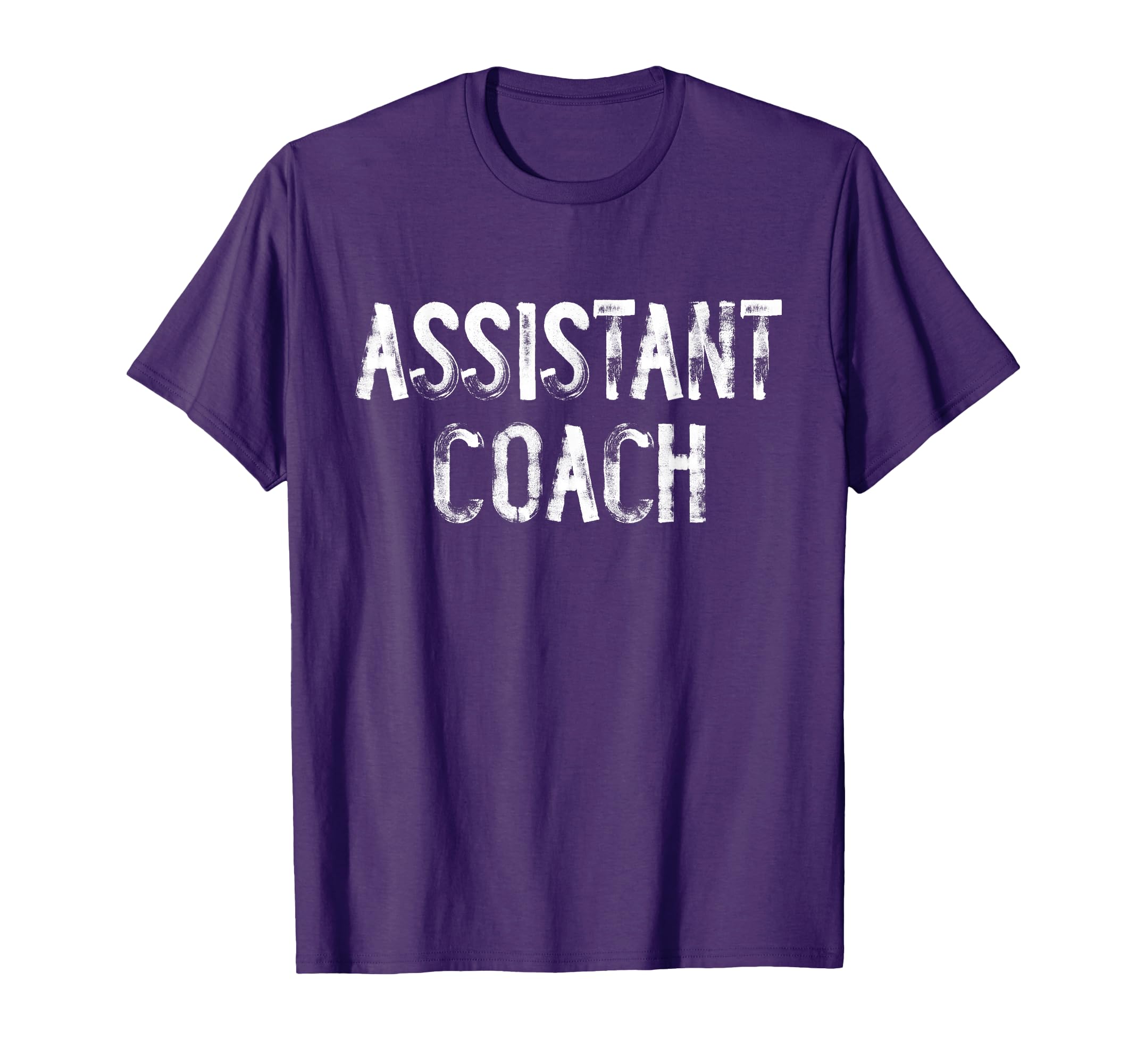 Assistant Coach Typography Sweatshirt - Custom Art Print for Adults - T-Shirt, Sweatshirt, Hoodie