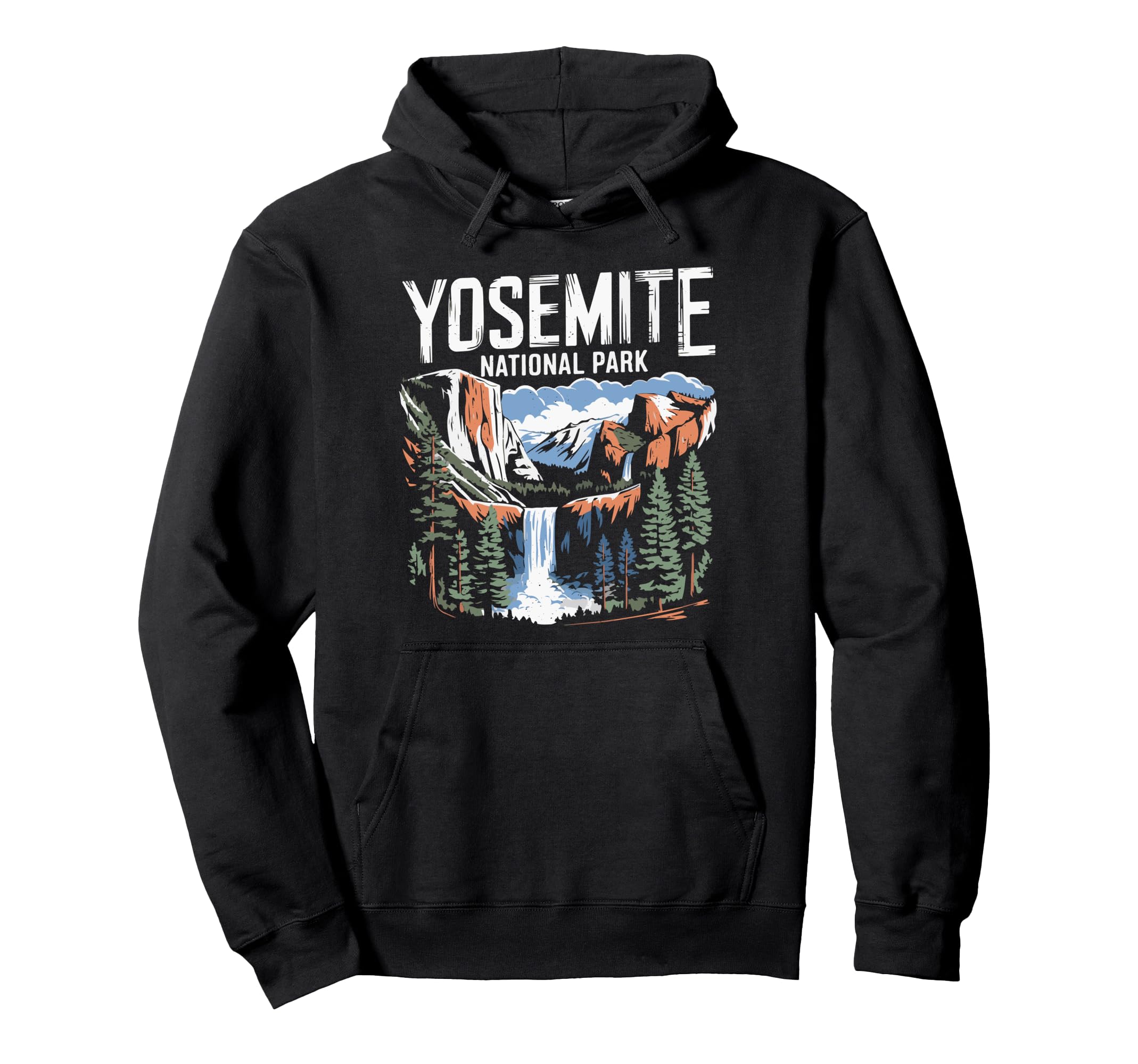 Yosemite Falls California National Hoodie - Casual Everyday Wear Unisex - T-Shirt, Sweatshirt, Hoodie