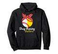 Busy Raising Ballers Baseball Softball Hoodie - Fun Novelty Design Unisex - T-Shirt, Sweatshirt, Hoodie