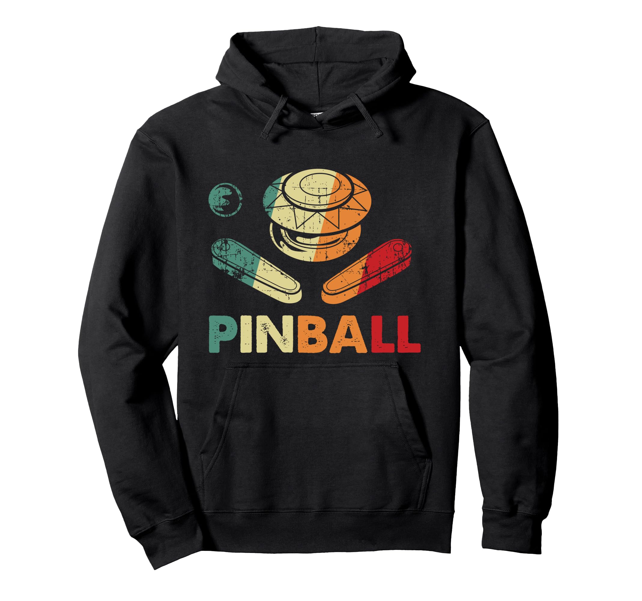 Pinball Funny Pinballer Machine Hoodie - Aesthetic Graphic Men Women - T-Shirt, Sweatshirt, Hoodie