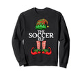 Soccer Elf Family Matching Group Sweatshirt - Custom Art Print for Adults - T-Shirt, Sweatshirt, Hoodie