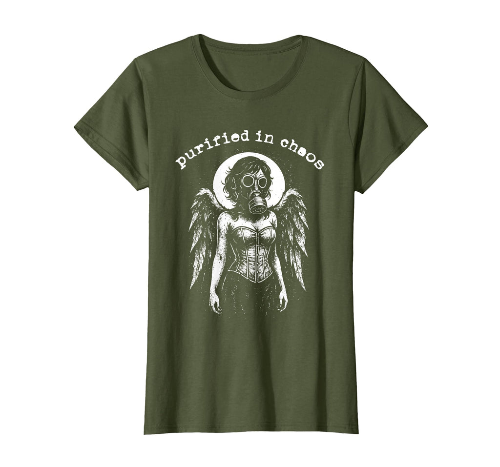 Gothic Punk Graffiti Grunge 90S T-Shirt - Custom Art Print for Adults - T-Shirt, Sweatshirt, Hoodie