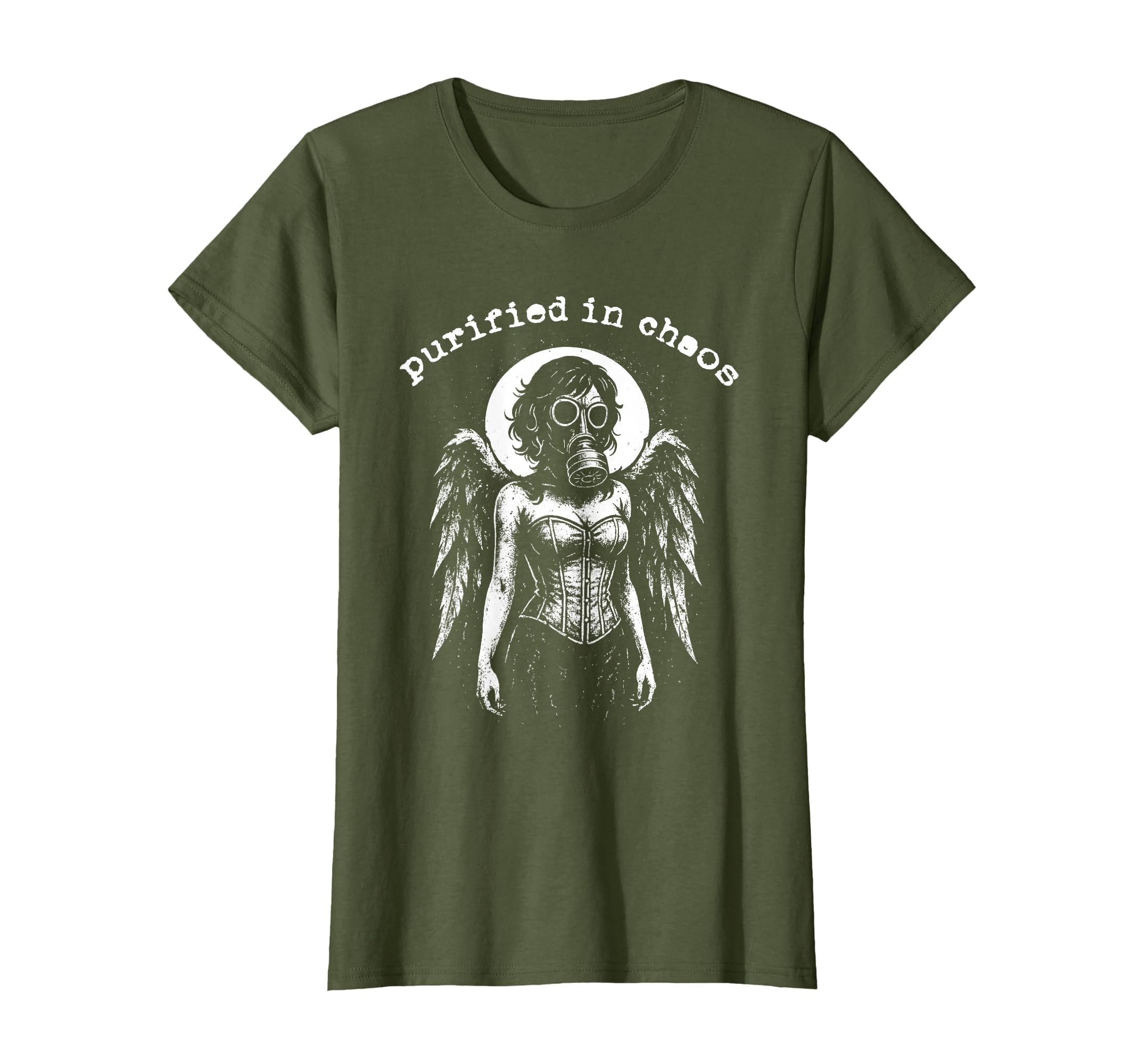 Gothic Punk Graffiti Grunge 90S T-Shirt - Custom Art Print for Adults - T-Shirt, Sweatshirt, Hoodie