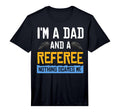 Mens Referee Ref Gift Whistle T-Shirt - Casual Everyday Wear for Adults - T-Shirt, Sweatshirt, Hoodie