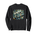 Polygon Art Cassette Player Music Tape Sweatshirt - Novelty Apparel Unisex - T-Shirt, Sweatshirt, Hoodie