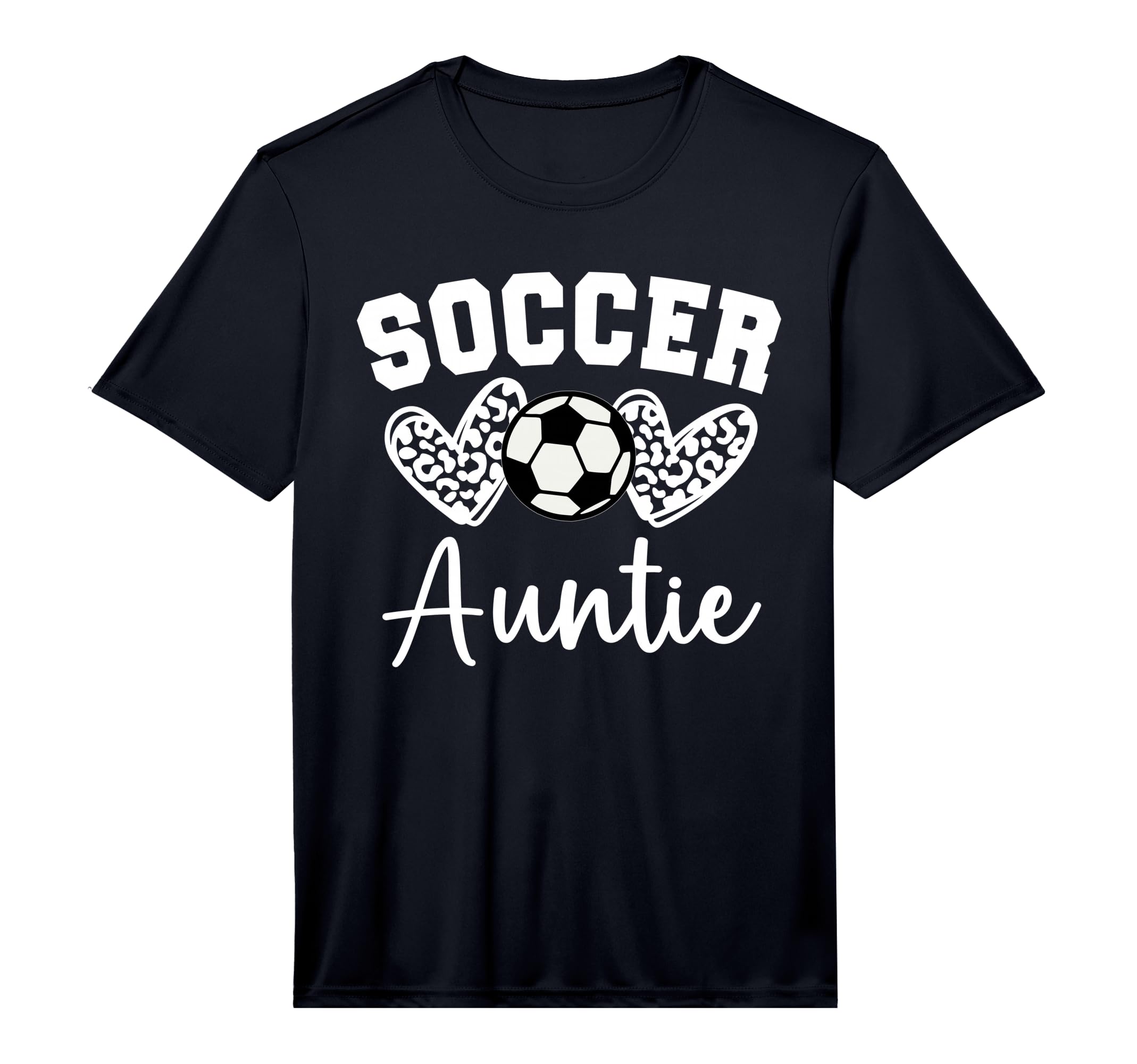 Soccer Auntie Matching Family Soccer T-Shirt - Custom Art Print Unisex - T-Shirt, Sweatshirt, Hoodie