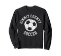 Dimmit County Soccer Distressed Sweatshirt - Minimalist Print for Adults - T-Shirt, Sweatshirt, Hoodie