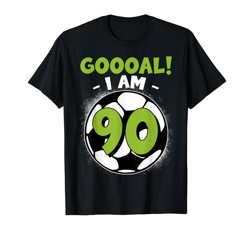 90 Year Old Birthday Soccer Themed 90Thb T-Shirt - Trendy Graphic Unisex - T-Shirt, Sweatshirt, Hoodie
