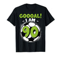 90 Year Old Birthday Soccer Themed 90Thb T-Shirt - Trendy Graphic Unisex - T-Shirt, Sweatshirt, Hoodie