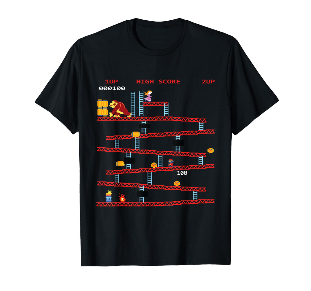 Gaming Arcade Video Game Console Gamer T-Shirt - Trendy Graphic for Adults - T-Shirt, Sweatshirt, Hoodie