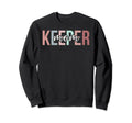 Boho Hockey Keeper Mom Ice Hockey Sweatshirt - Graphic Print for Adults - T-Shirt, Sweatshirt, Hoodie