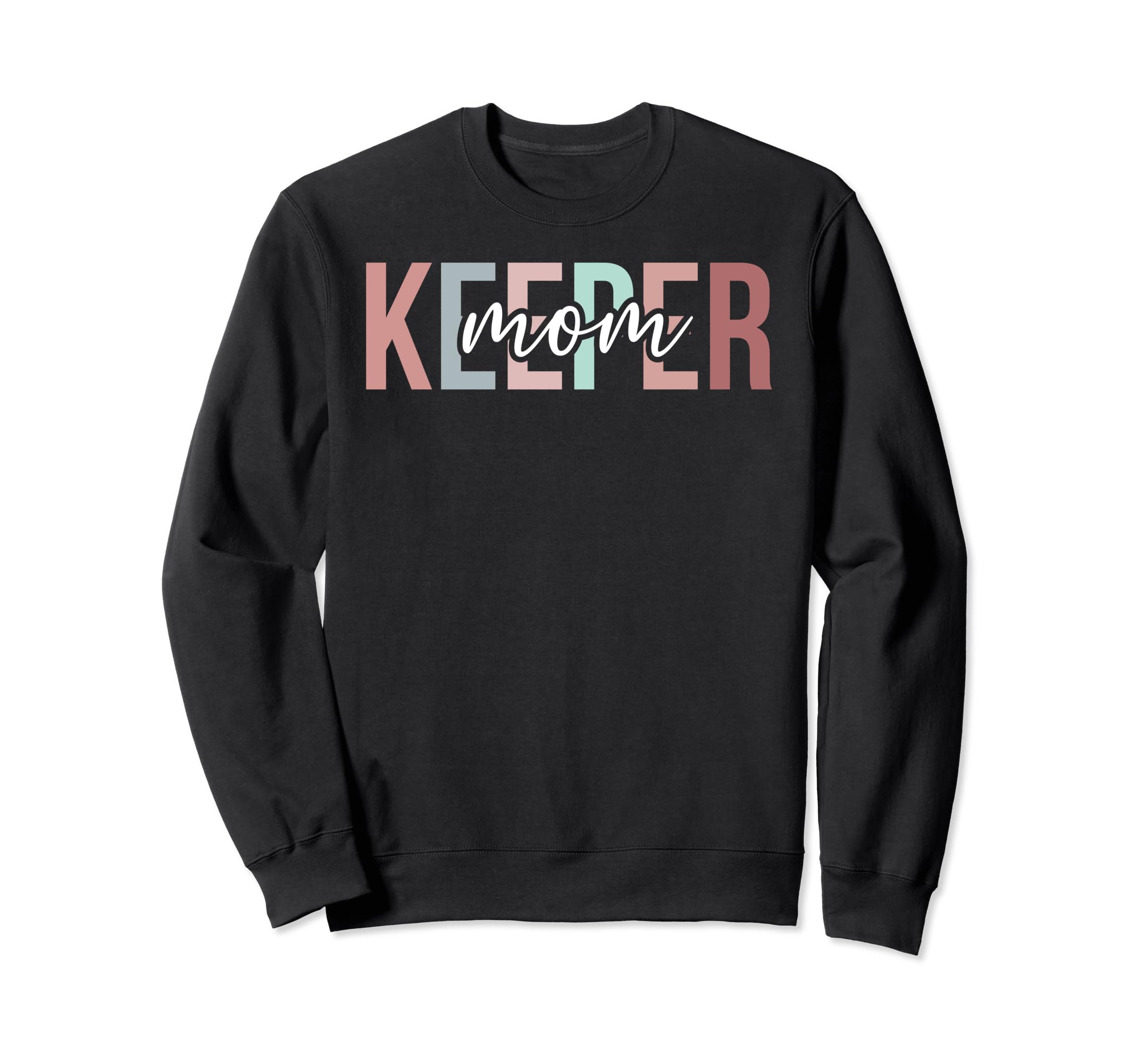 Boho Hockey Keeper Mom Ice Hockey Sweatshirt - Graphic Print for Adults - T-Shirt, Sweatshirt, Hoodie