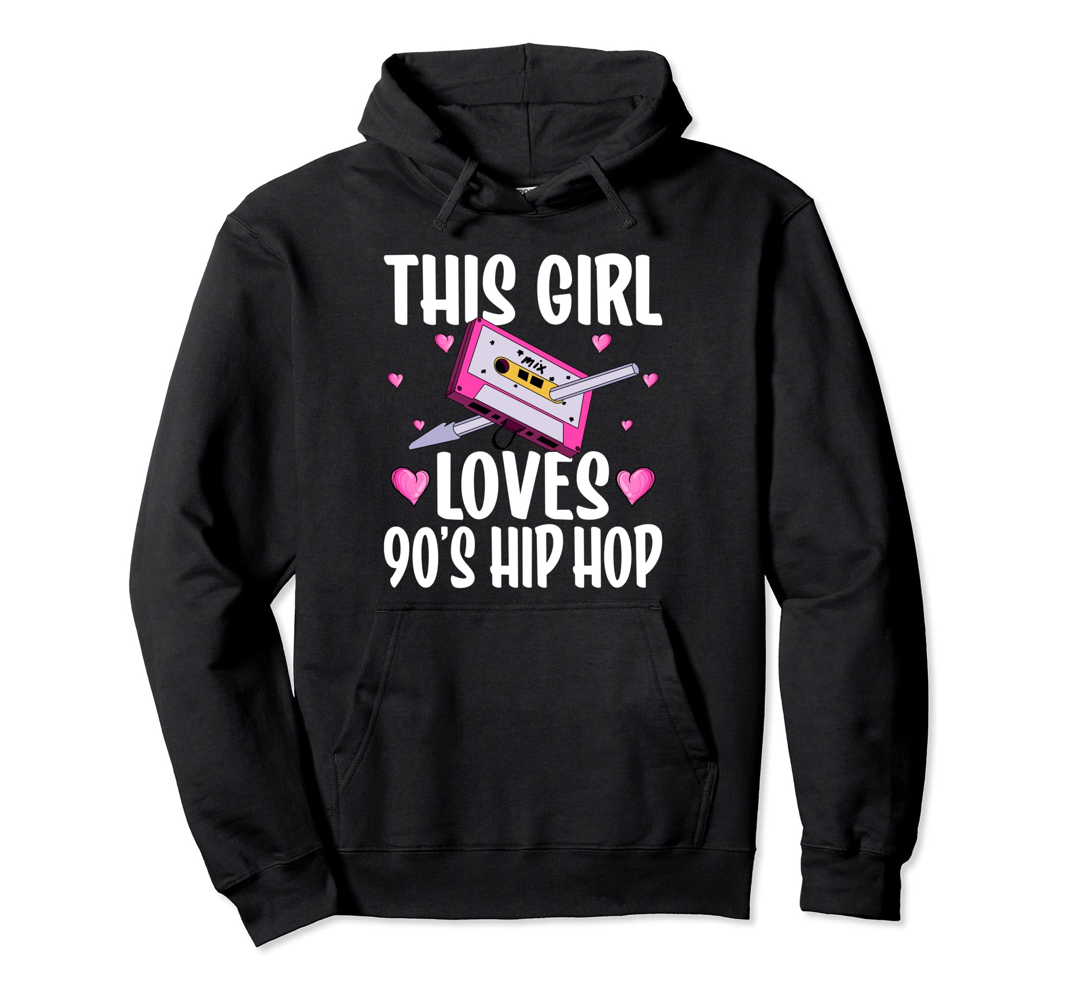 Love 90S Hip Hop Gangster Rap Old School Hoodie - Graphic Print Men Women - T-Shirt, Sweatshirt, Hoodie