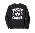 Soccer Cousin Heart Cousin Soccer Sweatshirt - Custom Art Print Men Women - T-Shirt, Sweatshirt, Hoodie