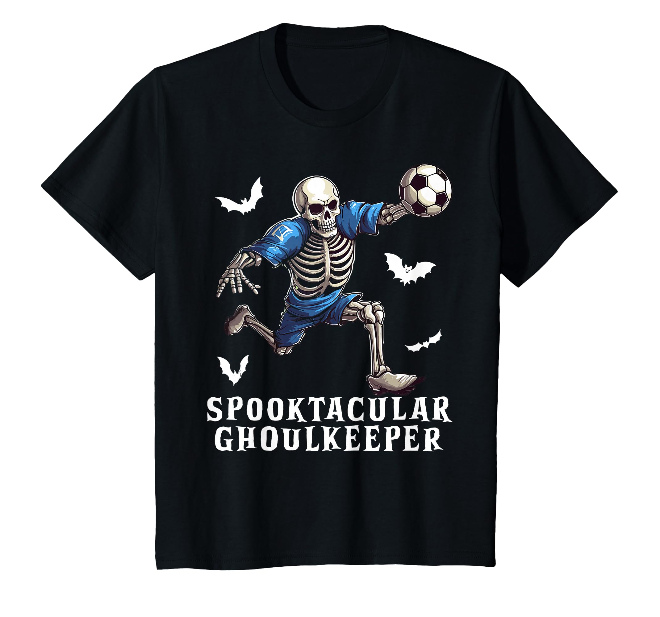 Soccer Skeleton Halloween Soccer T-Shirt - Casual Everyday Wear for Adults - T-Shirt, Sweatshirt, Hoodie