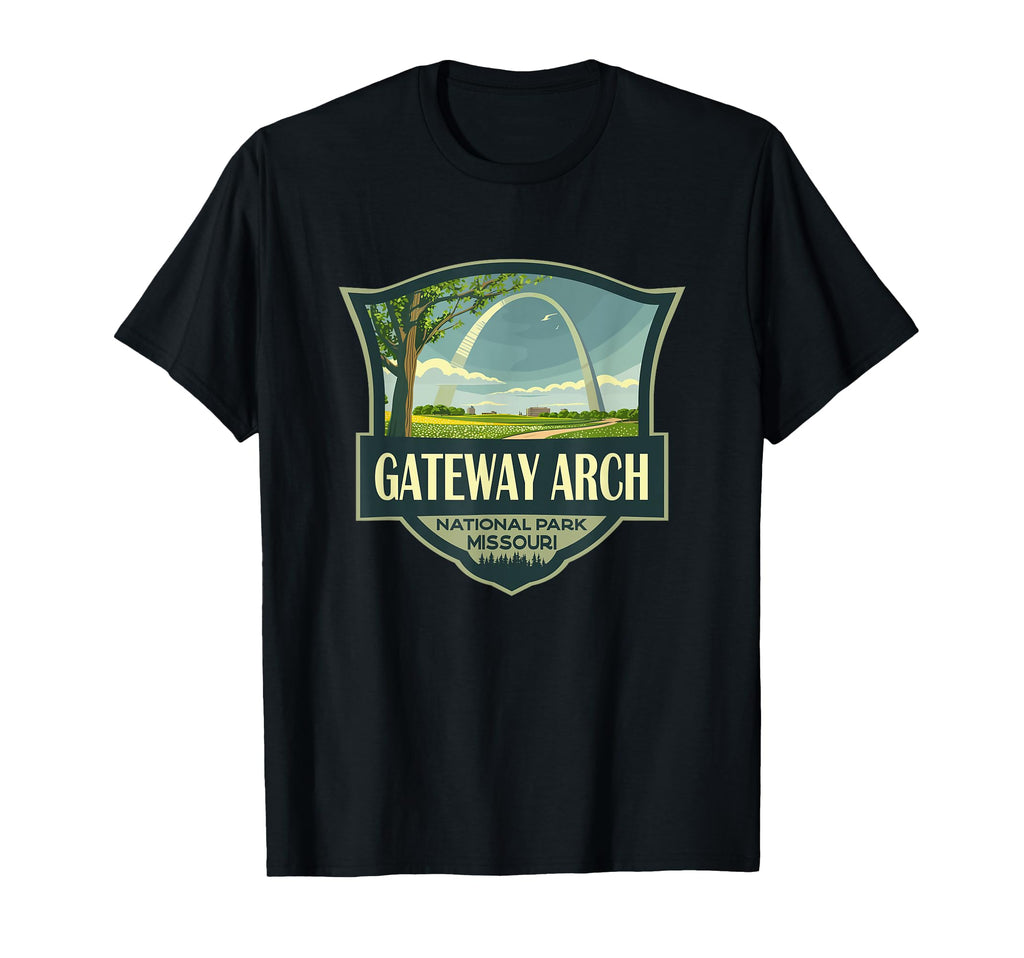 Gateway Arch National Park T-Shirt - Aesthetic Graphic for Adults - T-Shirt, Sweatshirt, Hoodie