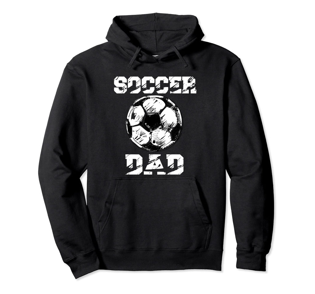 Soccer Dad Funny Soccer Player Dad Hoodie - Minimalist Print for Adults - T-Shirt, Sweatshirt, Hoodie
