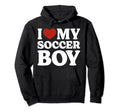 I Love My Soccer Soccer Lover Hoodie - Trendy Graphic Men Women - T-Shirt, Sweatshirt, Hoodie