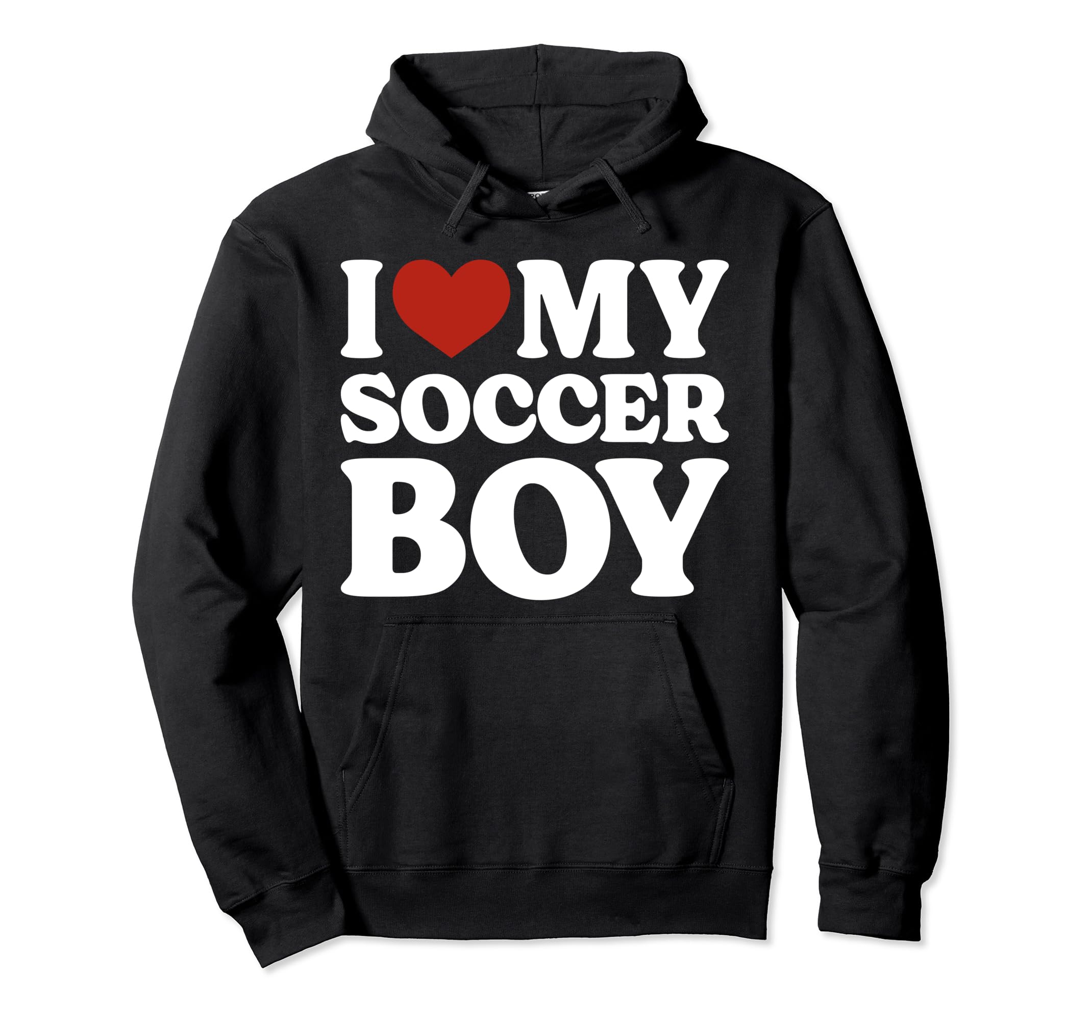 I Love My Soccer Soccer Lover Hoodie - Trendy Graphic Men Women - T-Shirt, Sweatshirt, Hoodie