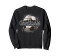 Cardinals Soccer Leopard Splatter Sweatshirt - Fun Novelty Design Unisex - T-Shirt, Sweatshirt, Hoodie