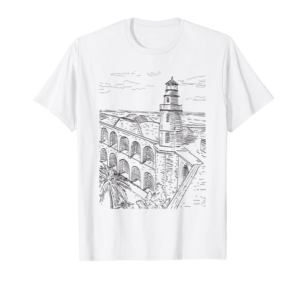 Fort Jefferson Dry Tortugas National T-Shirt - Novelty Apparel Men Women - T-Shirt, Sweatshirt, Hoodie