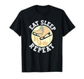 Eat Sleep Skate Repeat Figure Ice Skate T-Shirt - Custom Art Print Unisex - T-Shirt, Sweatshirt, Hoodie