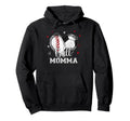 Ball Momma Baseball Soccer Heart Nana Hoodie - Graphic Print for Adults - T-Shirt, Sweatshirt, Hoodie